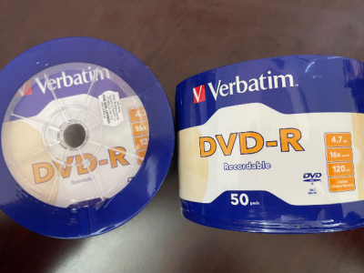 DVD-R 4.7GB 16x speed 120min